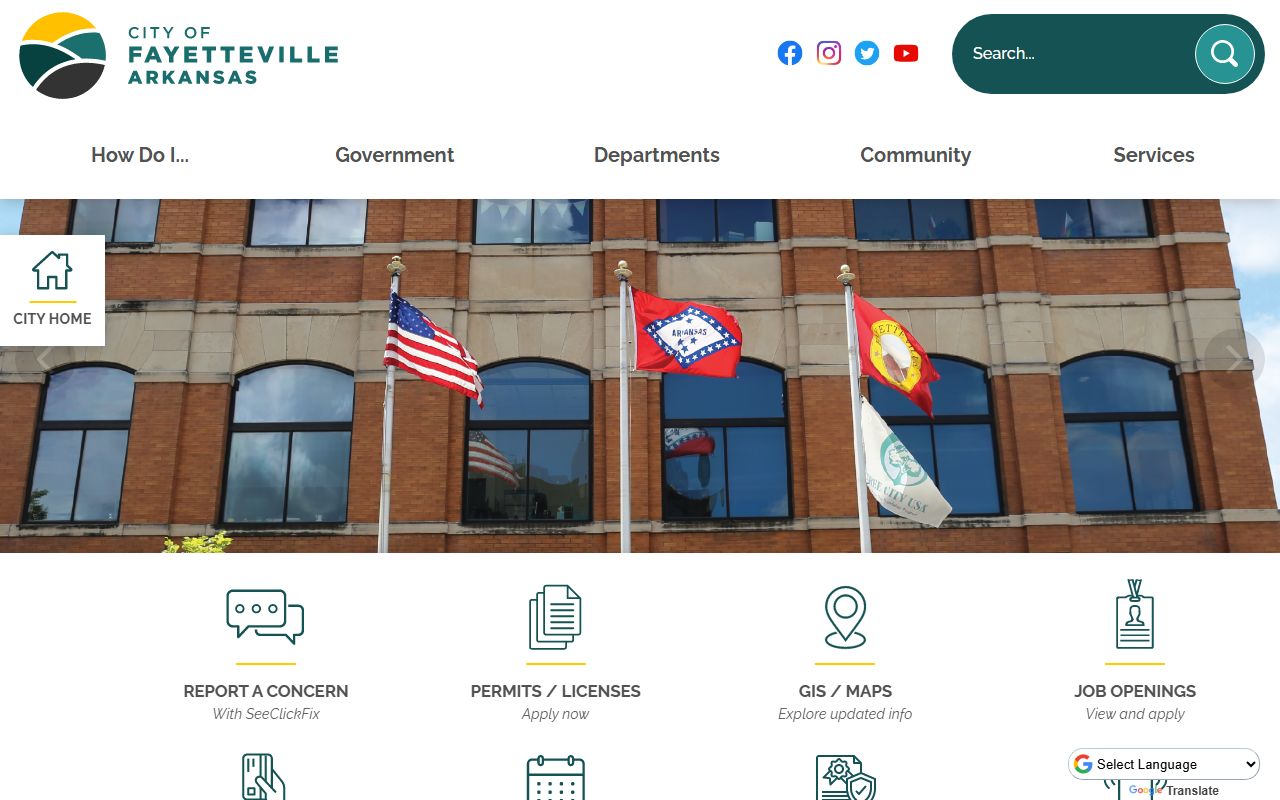 Fayetteville Arkansas bankruptcy records city official website