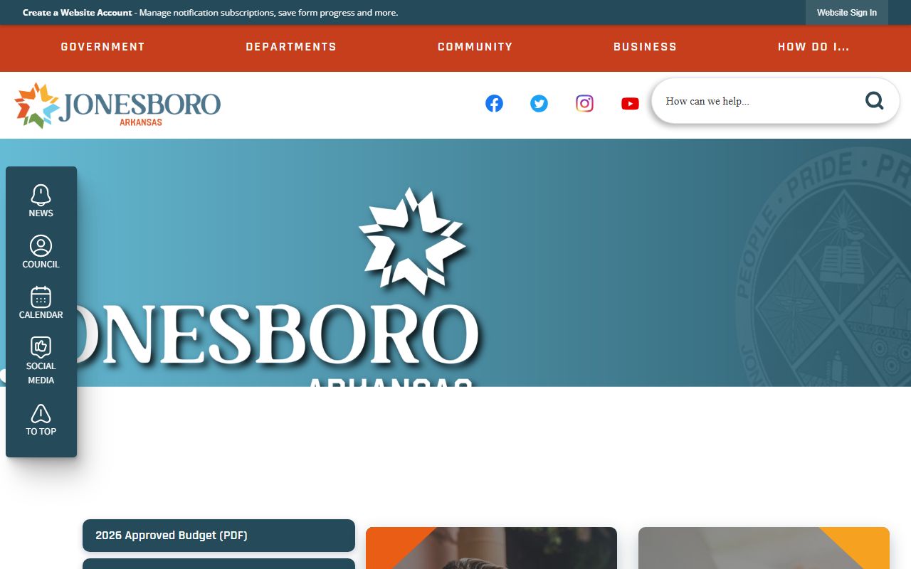 Jonesboro Arkansas bankruptcy records city government website