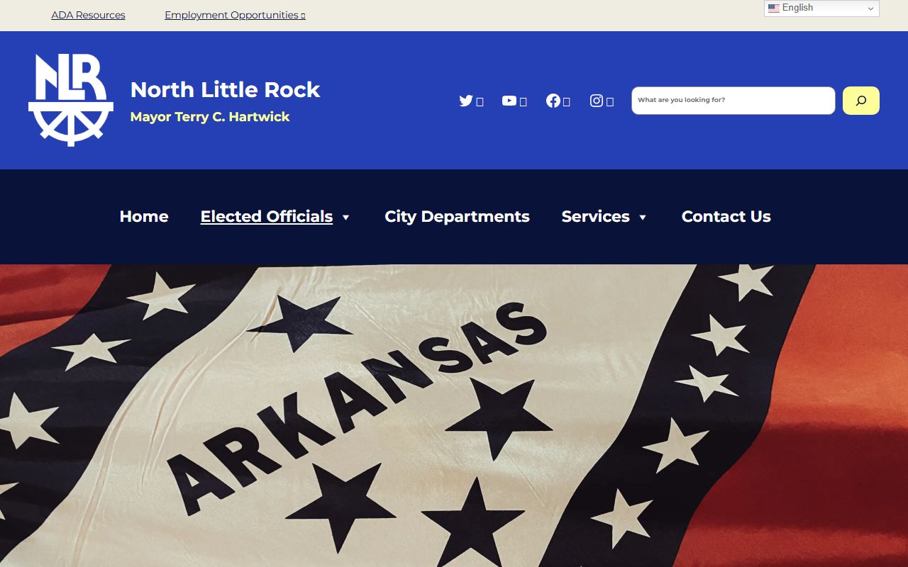 North Little Rock Arkansas city clerk treasurer records