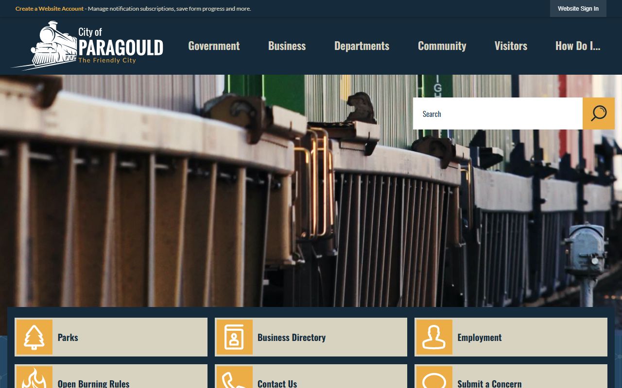 Paragould Arkansas city government bankruptcy records reference