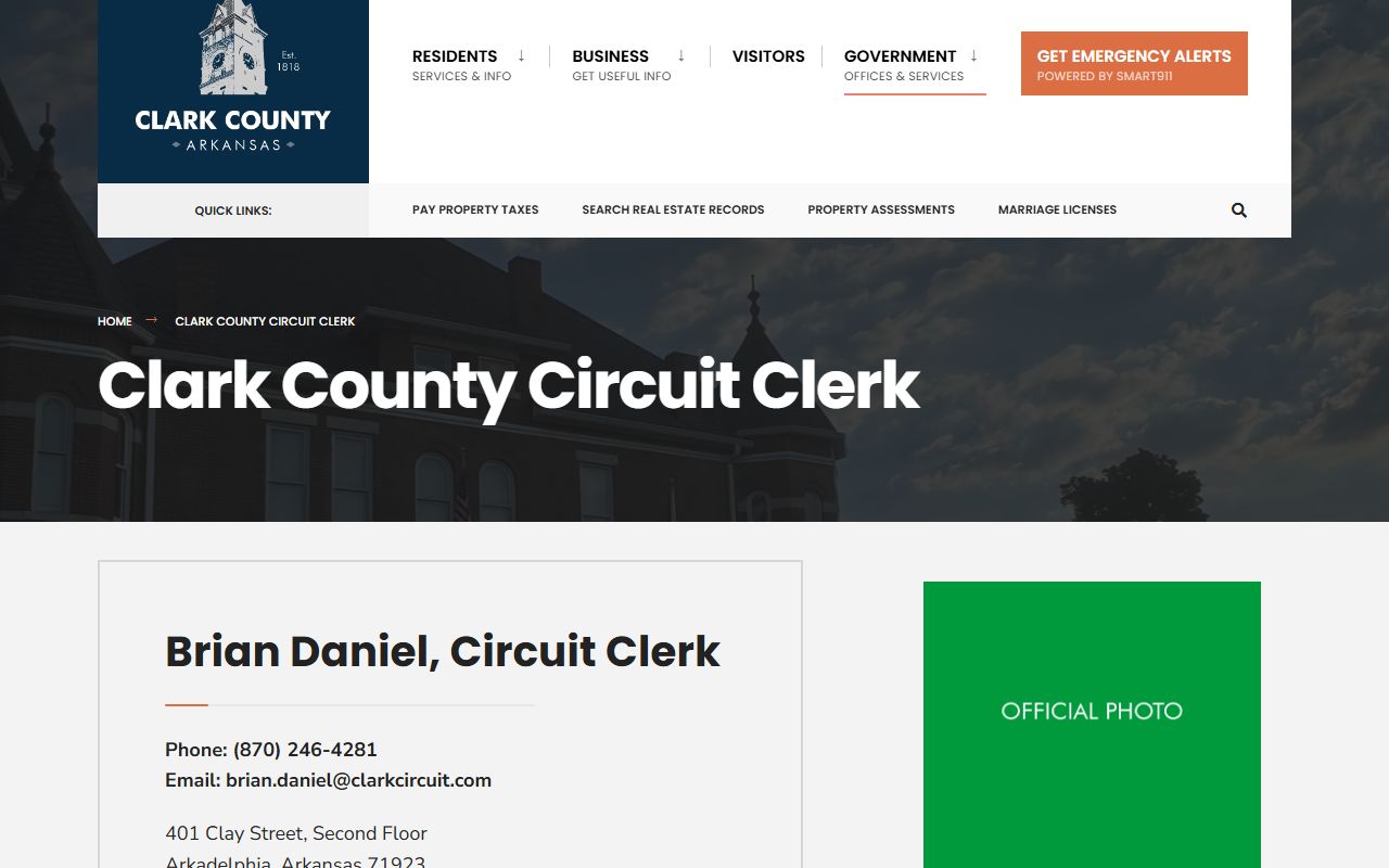 Clark County bankruptcy records circuit clerk official website