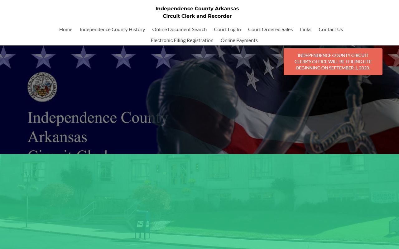 Independence County Circuit Clerk official website