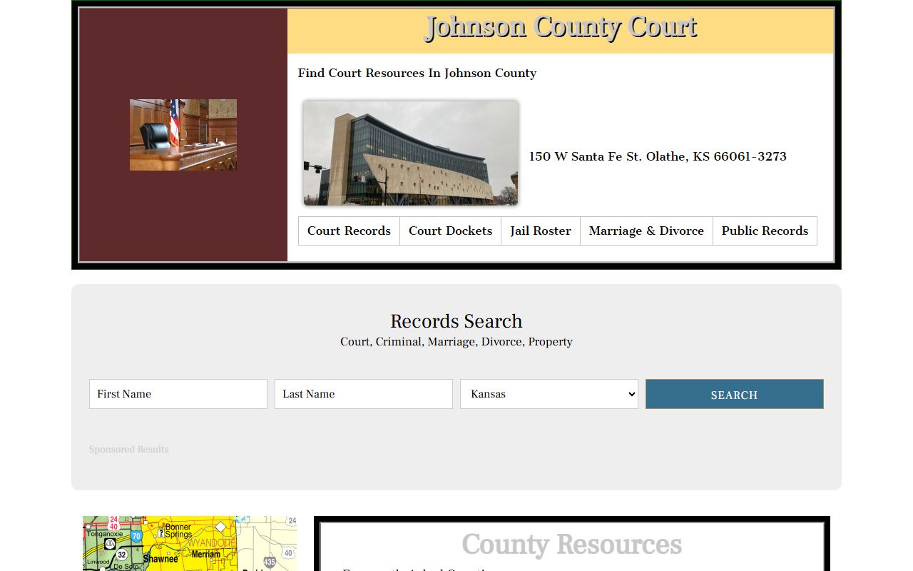 Johnson County bankruptcy records court website