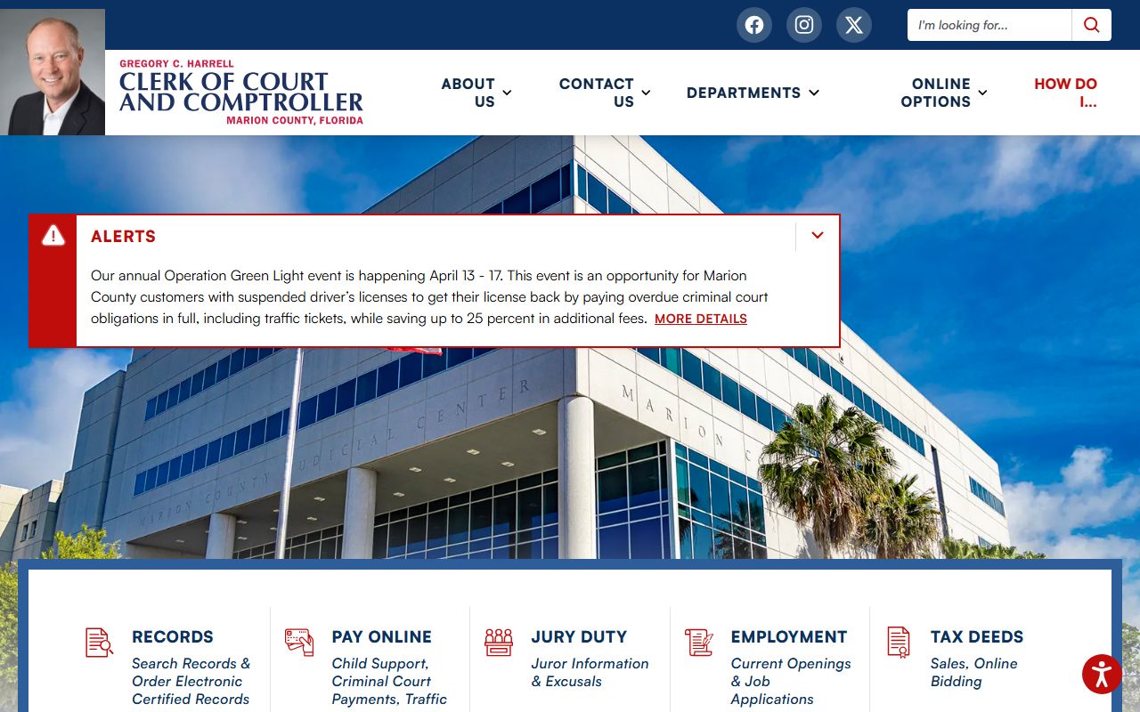 Marion County bankruptcy circuit clerk records