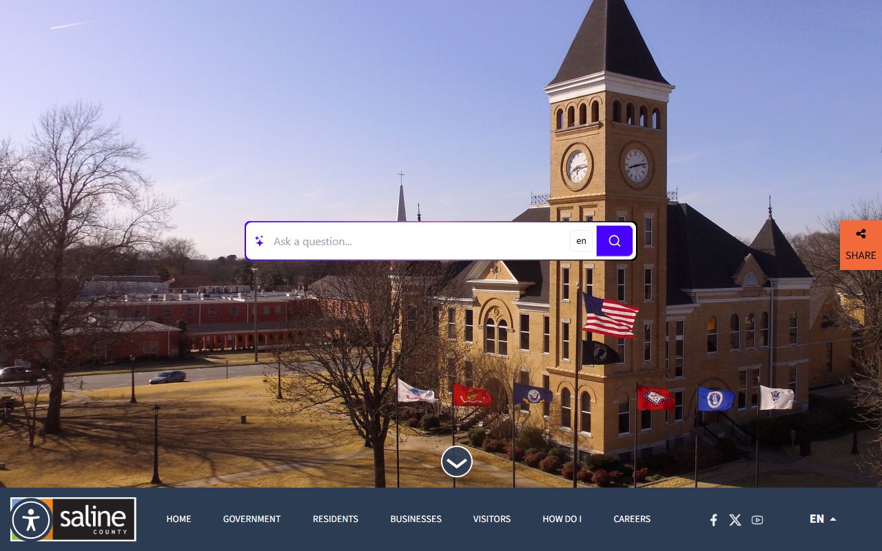 Saline County bankruptcy records official county website