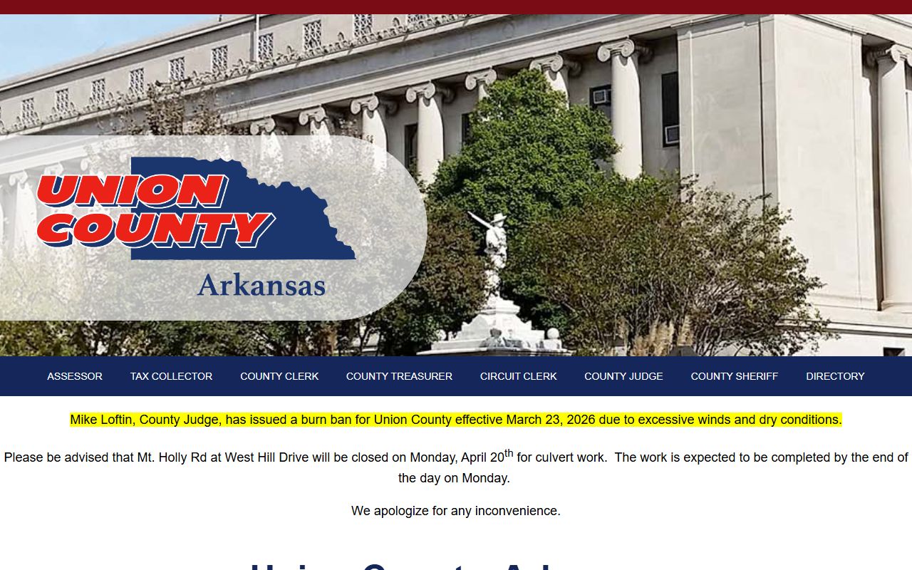 Union County bankruptcy records official county website